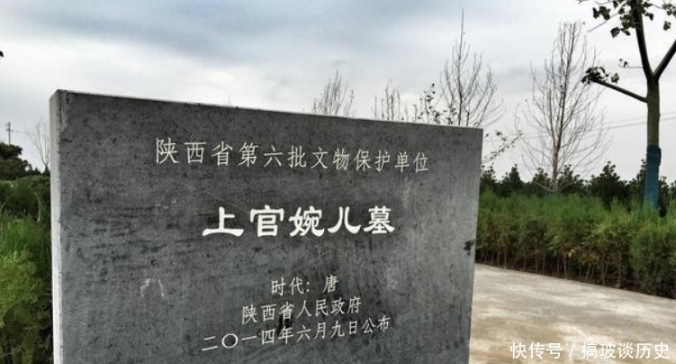 墓志|上官婉儿墓地发掘现场:图5是其墓志