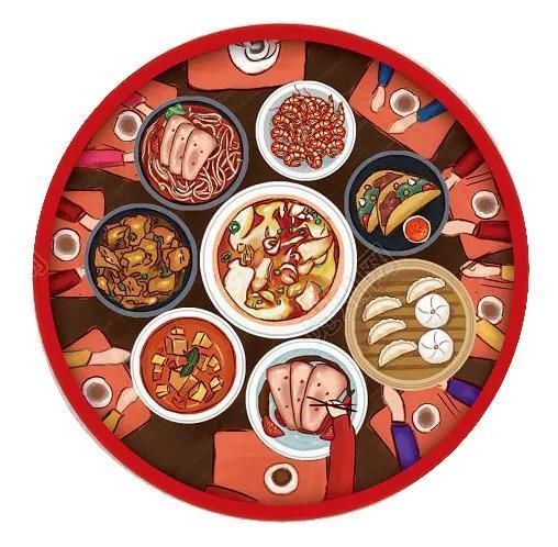 大厨忙得脚打后脑勺，“全家福”年夜饭摆上千家万户餐桌