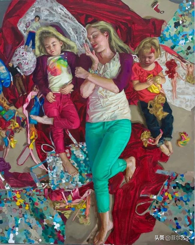 十九世纪|美国女艺术家玛丽·索尔的油画艺术作品欣赏