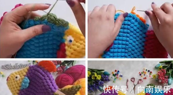 枣针|一种针法便钩了这么多家居好物,瞬间让你爱上钩针编织!附教程