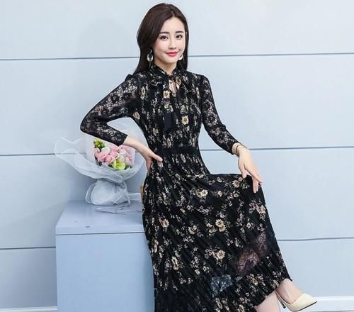 过年回家，就穿“欧版”连衣裙+高跟鞋，高端大气上档次！