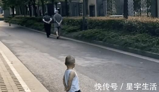 小手手|“老干部宝宝”出门溜达,背着手屁颠屁颠跟在后面,模仿到了精髓