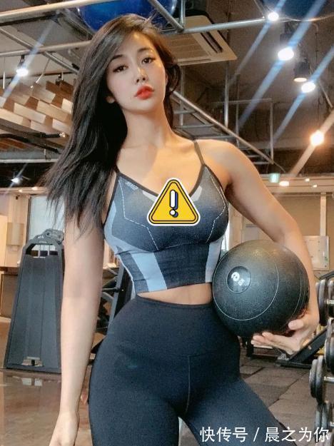cm|混血健身女网红,凹凸有致体重才130斤,这比例你给打几分?