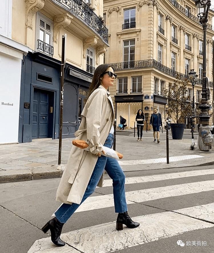 短靴|牛仔裤+短靴，也可以很飒！！