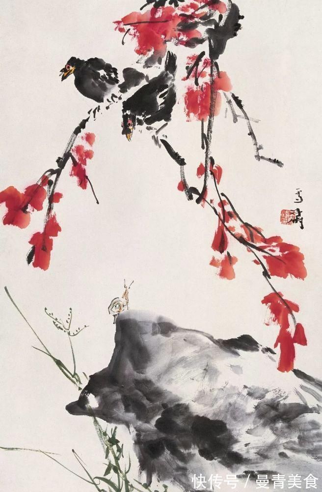 速写&写意花鸟画初学者不要一味追求笔墨!!!