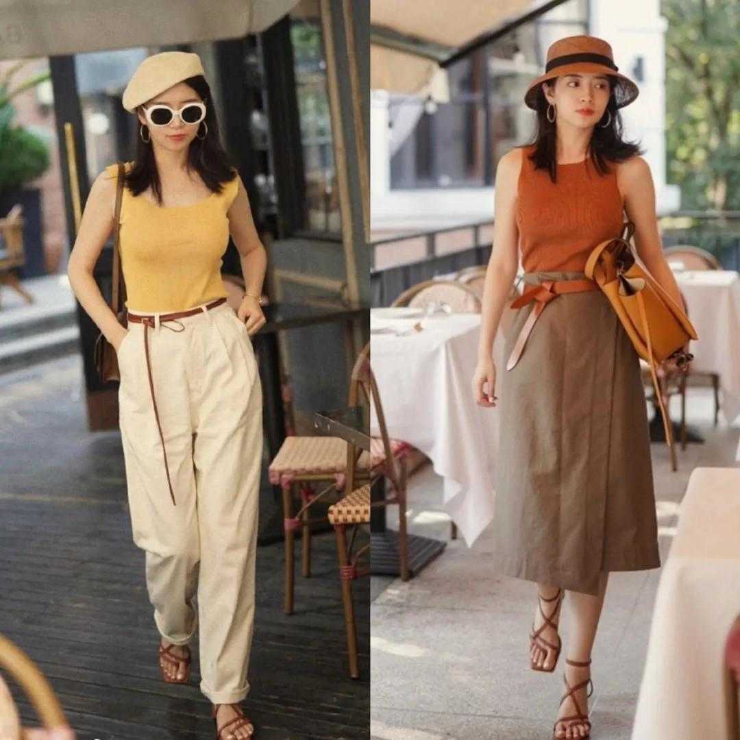 级别|堪称教科书级别的搭配，减龄又气质，40+的最佳搭配了