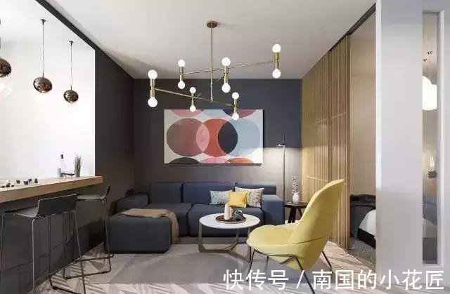 小户型|再小的客厅也能很精彩，小户型蜗居也能过得很自在
