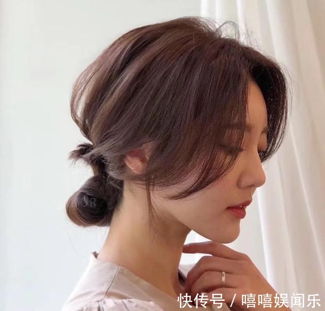 韩国超火的仙气发型,难怪人家甜美,圆脸女生太适合