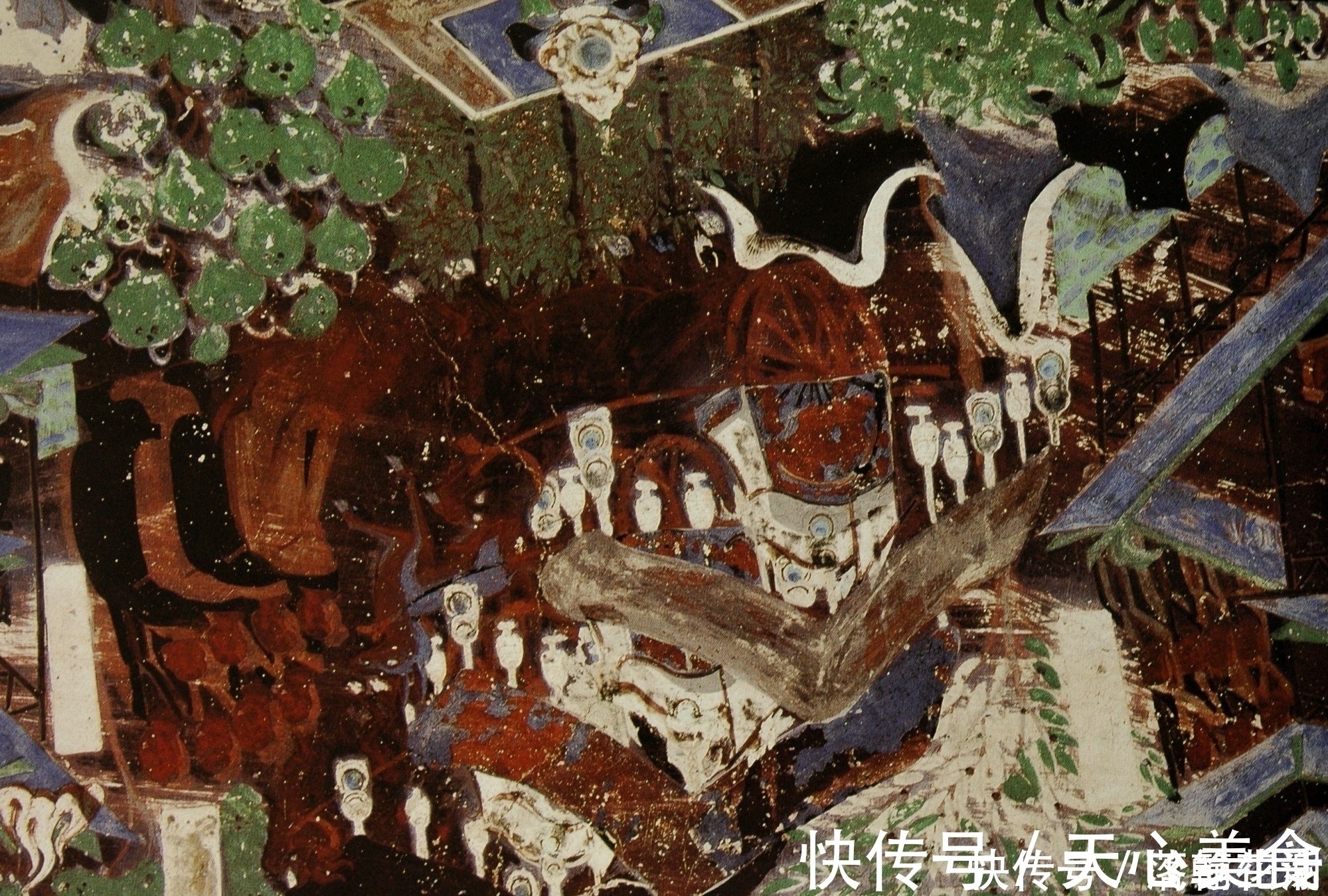 佛陀#密迹金刚在佛陀涅槃后的表现,一生刚强的金刚力士竟也会如此柔弱