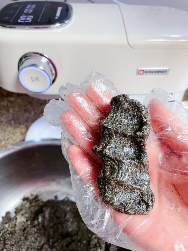 黑芝麻馅|老师傅分享纯手工手打黑芝麻馅儿超好吃