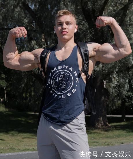 黄哲勋|他14岁开始健身，18岁一身肌肉炸裂，却被网友嘲健身早，长不高