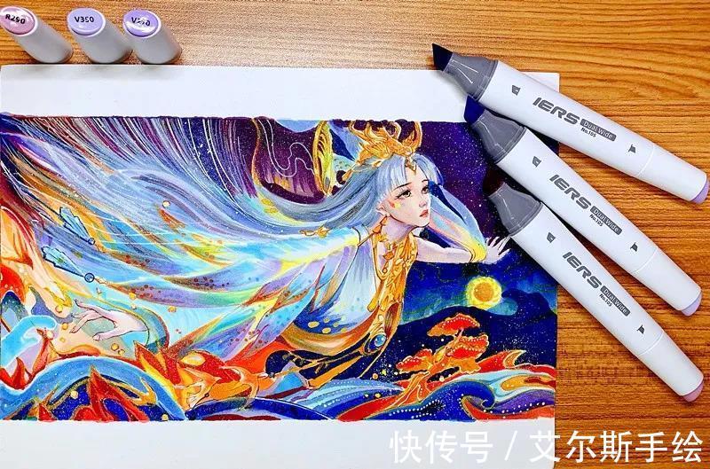 复古风|二次元英伦复古风插画,细节美到窒息!