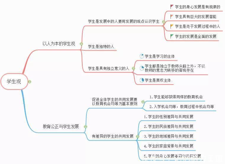 独特|中小学教师资格考试《综合素质》必考知识——学生观