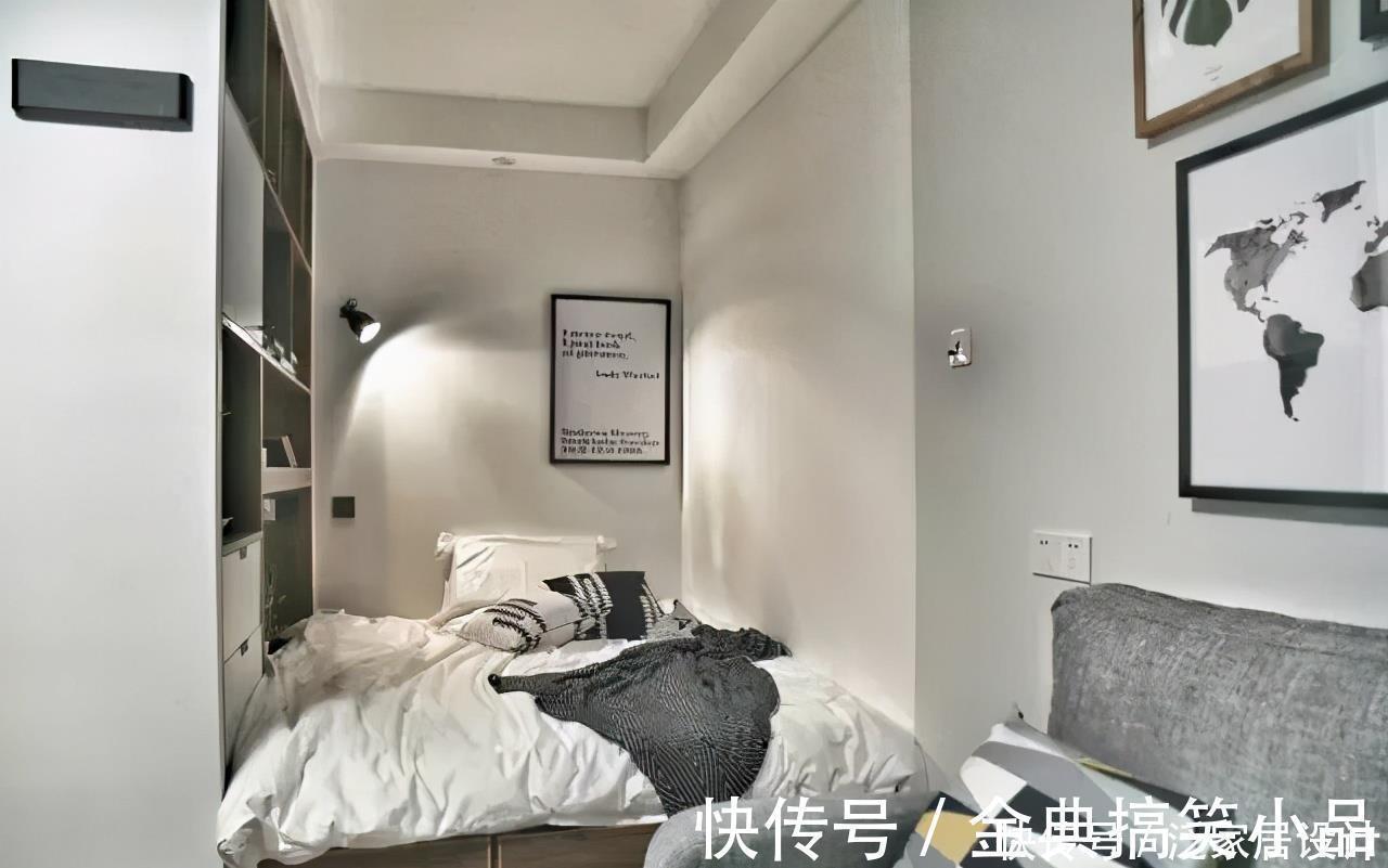 蜗居|10万打造30㎡小蜗居,华丽变身两室精美舒适美宅,设计师太厉害了