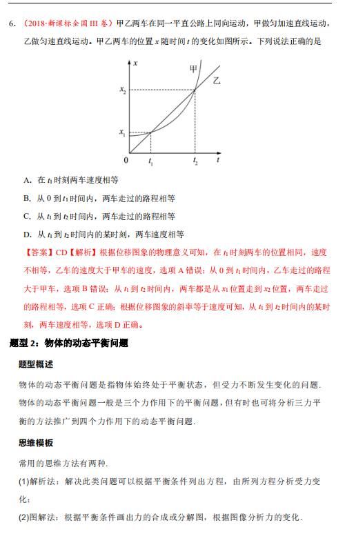 高中物理：选择题题型及答题技巧汇总，千万别再错了！