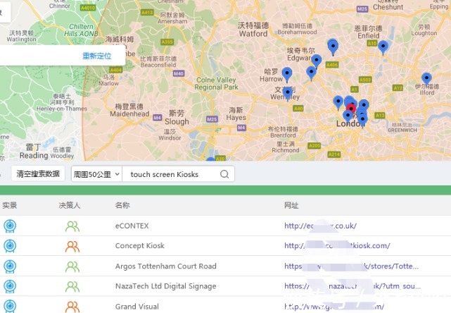 wh如何开发国外 touch screen Kiosks的客户？