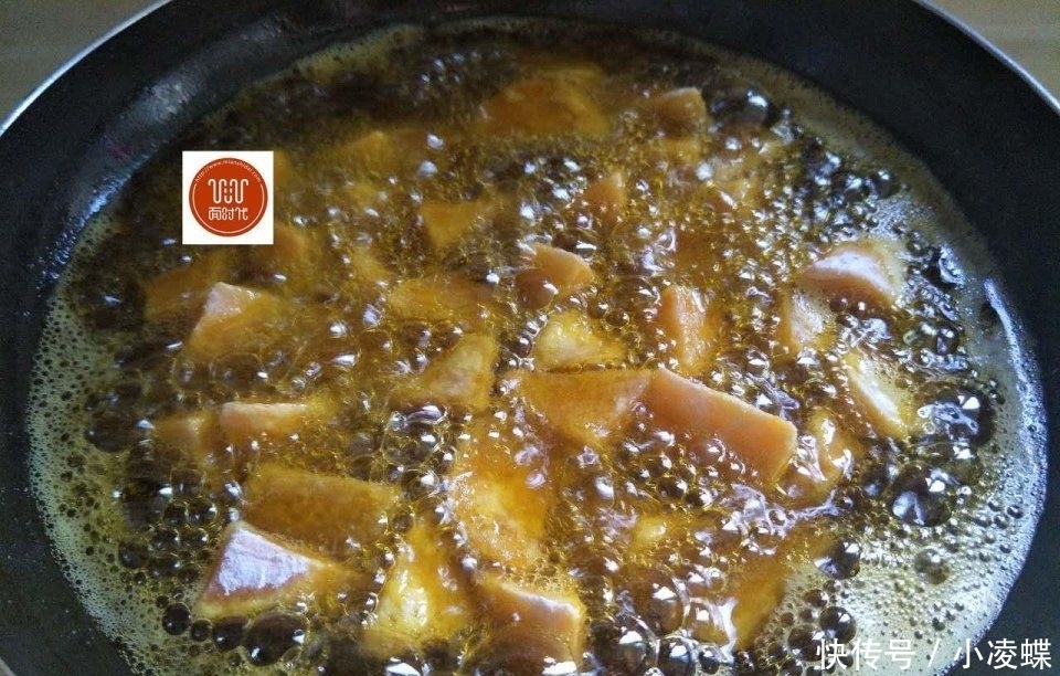 正宗拔丝地瓜怎么熬糖,为什么不拔丝,是因为你少了这重要一步