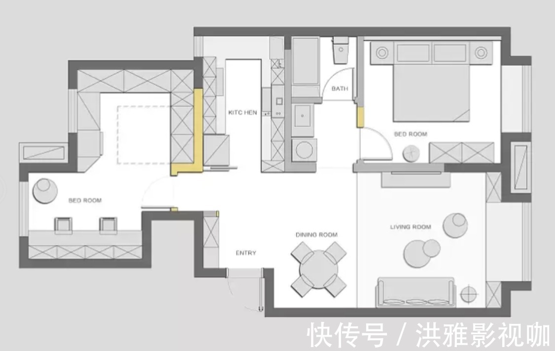 宅宅宅|越来越多人坚持减法装修,大白墙、少造型,功能强大,耐看不过时