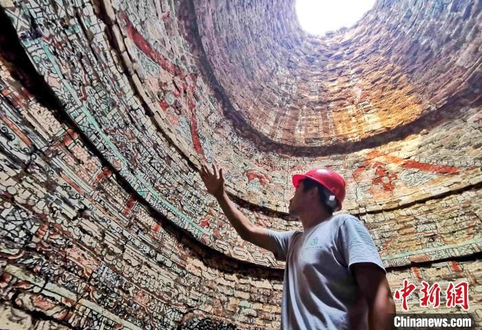 出土|探访济南元代墓葬群：砖雕壁画保存较好 经考证为家族墓