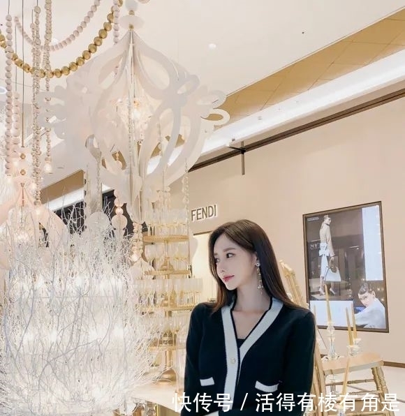 甜心|美图欣赏:孙允珠,亮黑波本娇美甜心文艺小开衫