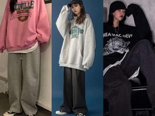 下装的选择|春天卫衣别搭紧身裤了,如今网红都爱“chic风”,又潮又个性