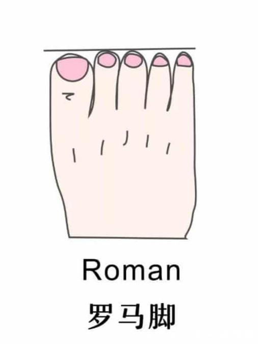 脚型 女人“脚型”一般分为这5种!如你是最后1种,穿凉鞋运动鞋都好看