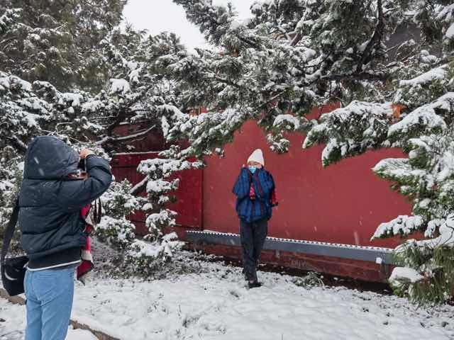 北京市|多路直击北京降雪