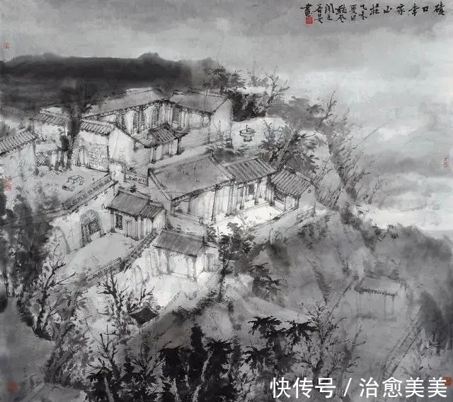 水墨!中国美院|二十多年来,他的水墨山水画影响了众多青年创作者