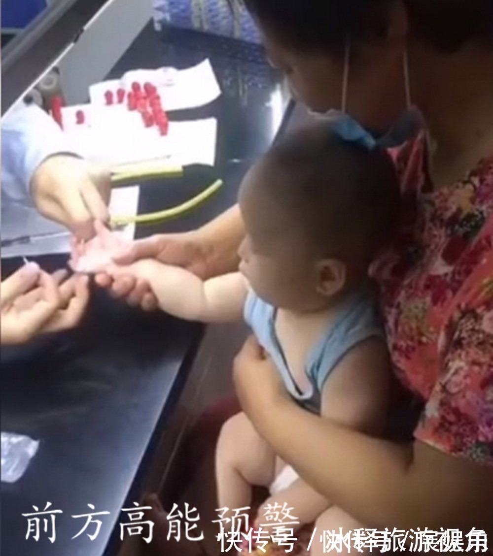 糖妈|奶奶带宝宝抽血化验,萌娃举动让大人笑翻,命运要掌握在自己手中