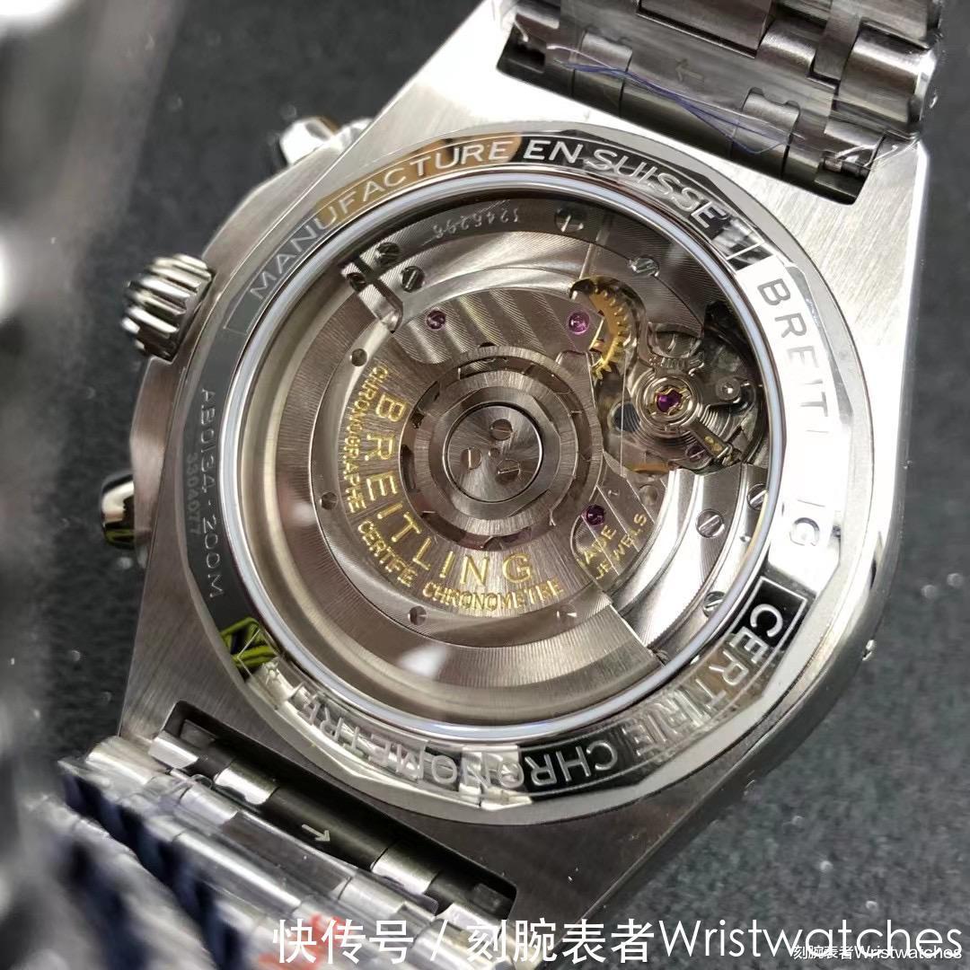 腕表|GF厂百年灵机械计时B01铜色计时腕表细节做工评测!