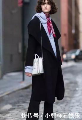 大衣|大衣+卫衣=个性时髦,今冬就这么穿了!虽然混搭,但很时尚