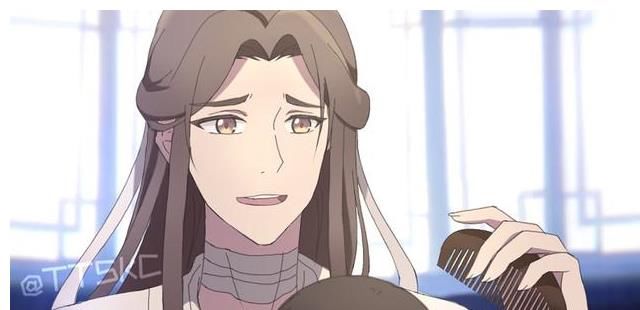 新发型|天官赐福：花城一集换了三个发型，歪辫子新发型让网友感到惊艳