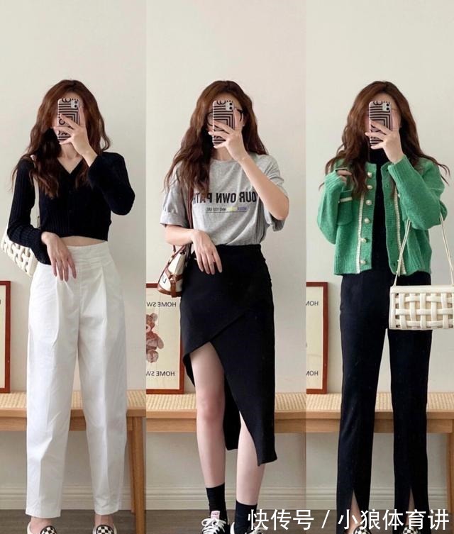 卫衣 这才是小个子该有的“显高穿搭”，早秋流行这样穿，好看又时髦！