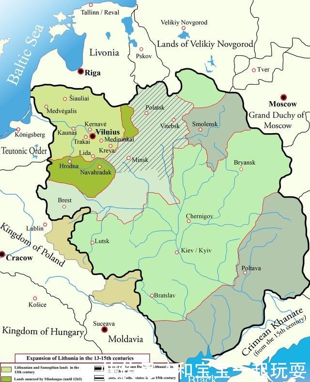 斯拉夫人等|“祖上阔过”的立陶宛,为什么国土越来越小了