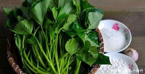 好吃|自己在家炒红薯叶为什么不好吃还发黑?只需多加一样,翠绿不发黑