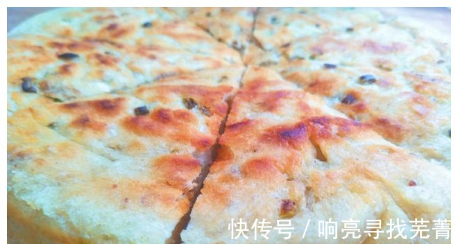 外酥|教你做懒人发面饼,不用揉面,外酥里嫩,真香!