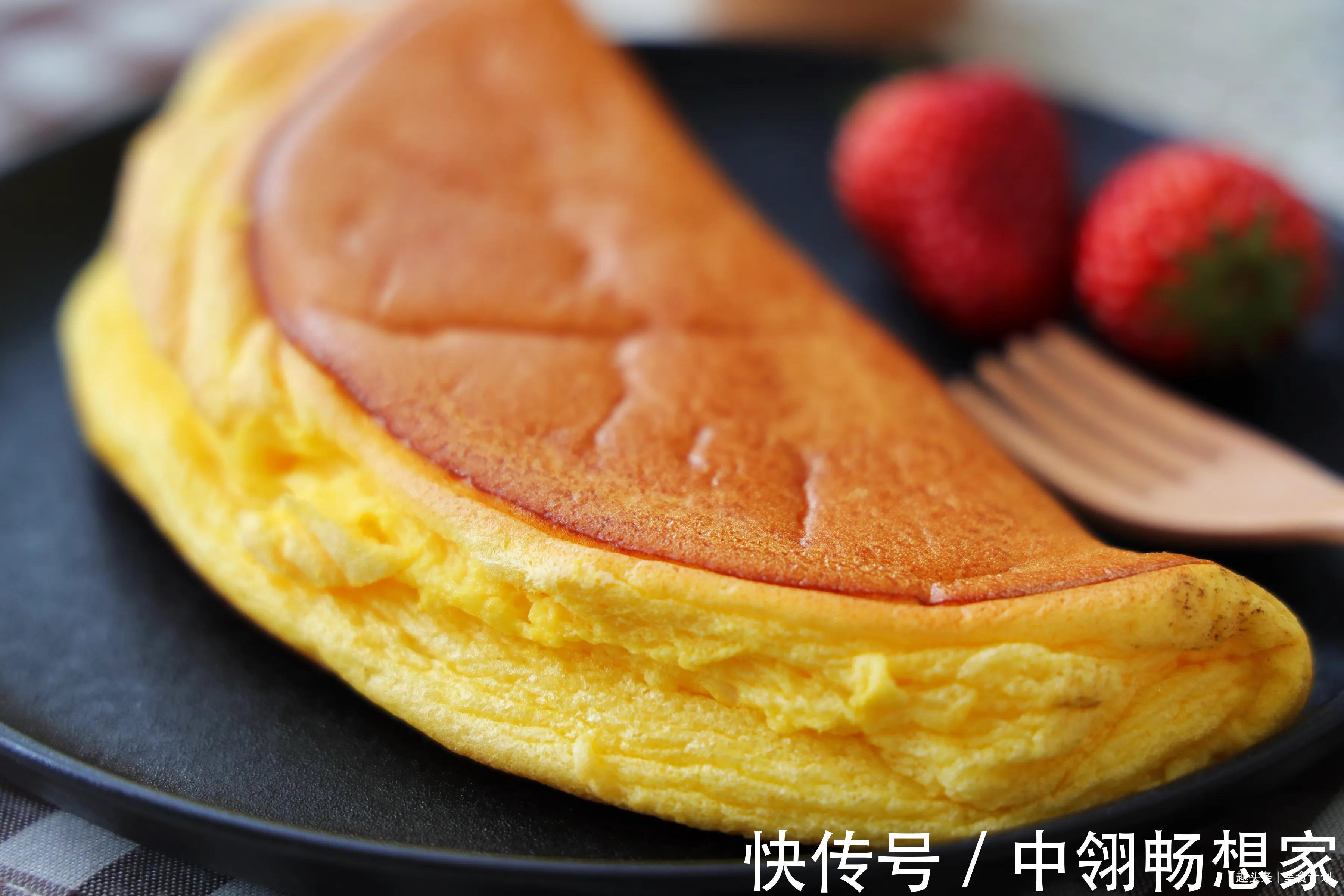 鸡蛋|只要3个鸡蛋就能做出美味的早餐,不要面粉不要油,入口即化!