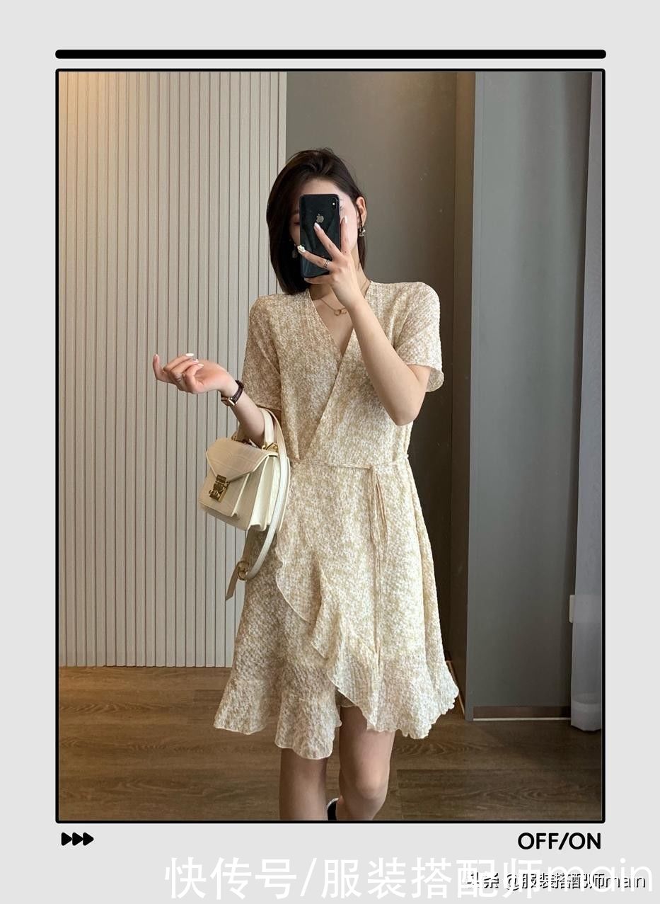 姜贞羽|今夏火爆时尚圈的3款印花裙，不仅显高还专治微胖身材