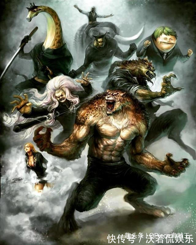 路飞|海贼王帅气壁纸CP9再次聚齐显威风,第一剑豪鹰眼豪气万丈