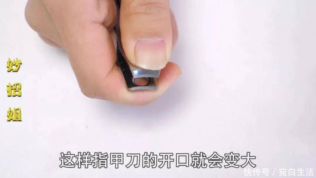 支架|用了20多年才知道，指甲剪上还有一个小机关，以前一直都用错了