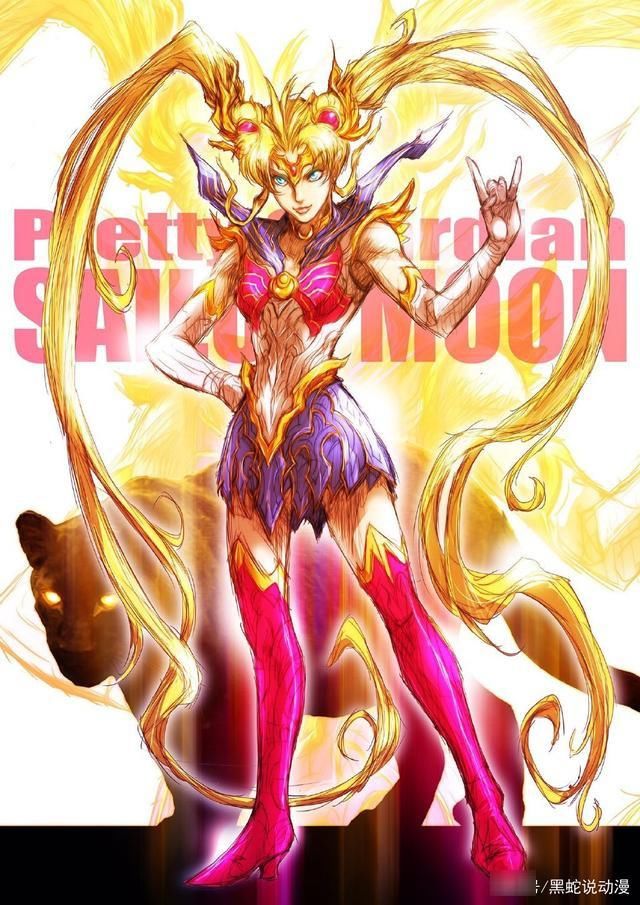 奥特曼系列|后藤正行手绘美少女战士月野兔引热议 纯爷们风格 JOJO风女奥特曼