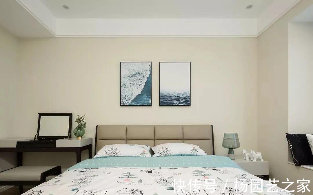 三居室|129㎡现代简约风，三居室户型，舒适感满满！