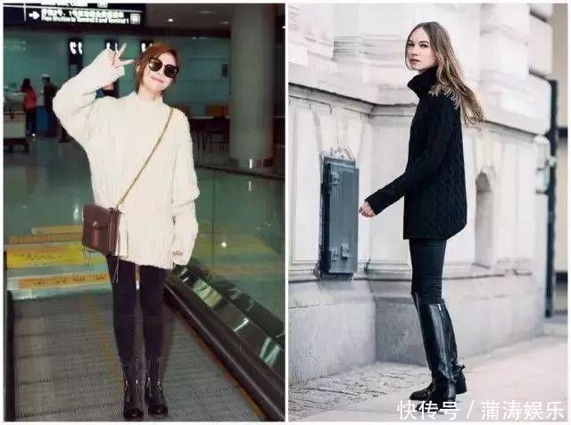 脖子短不能穿高领7种不同搭法教给你,内搭有它就够了