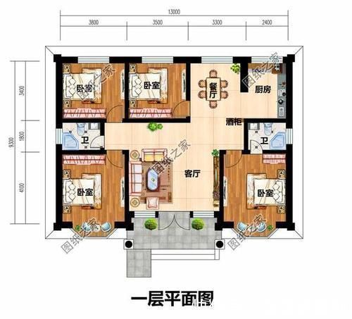 设计图|三套农村自建房屋设计图,在老百姓眼里最受欢迎的房子