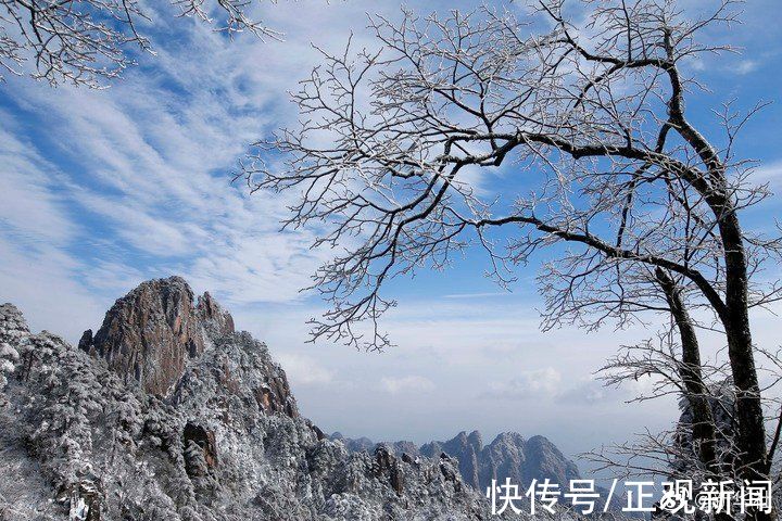 仙境|晶莹剔透，雪后的黄山宛如仙境