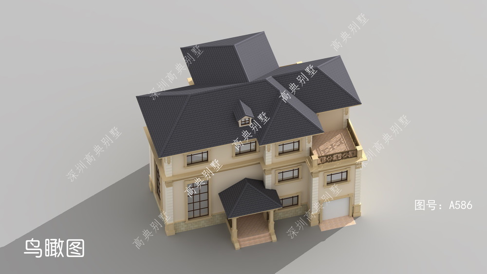 外观|简单美观的欧式别墅，如此漂亮的外观，让人心动。