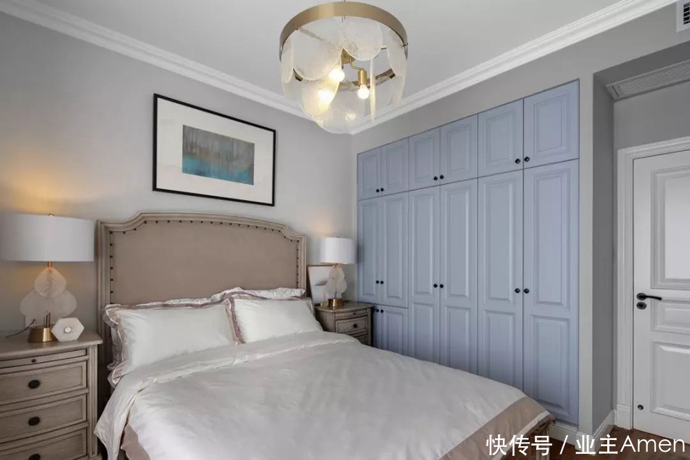 轻奢风格|大房型想设计美式轻奢风格,187平的大平层这样设计,优雅高品质