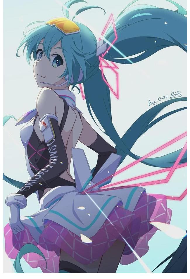 动漫美图：2021初音未来