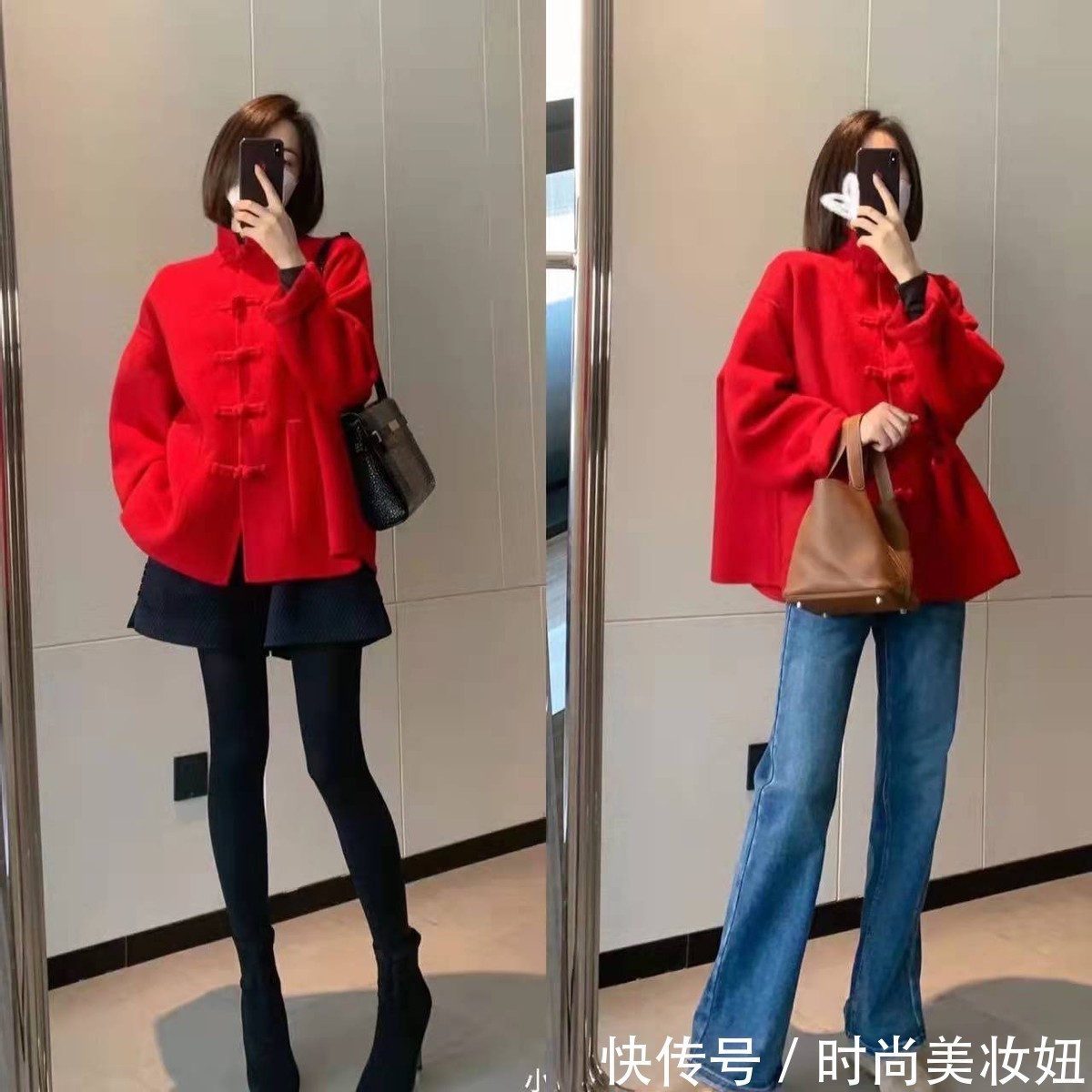 穿搭 “新年战衣”你准备好了吗?这些搭配洋气抢眼,红红火火过大年