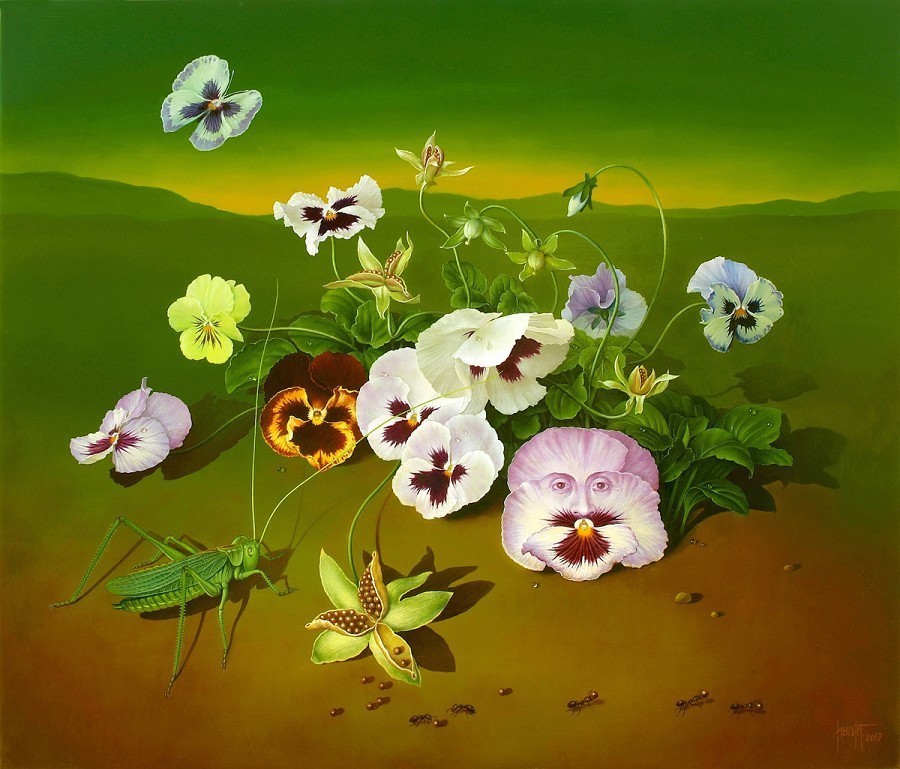 巴塞罗那!西班牙超写实油画大师marcEscofet:大自然的灵魂画师